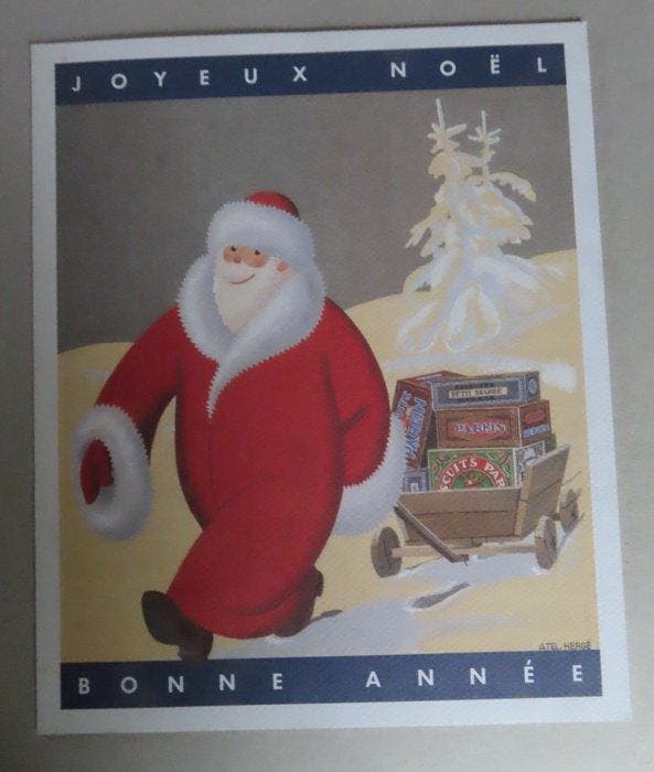 Hergé - Joyeux Noël Bonne Année, Boeken, Stripverhalen