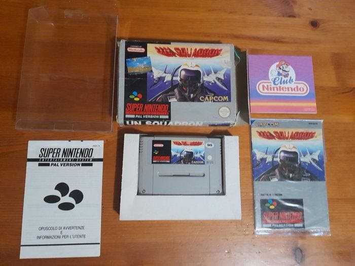 Nintendo - Snes - Rare Game Super Nintendo UN SQUADRON Snes, Games en Spelcomputers, Spelcomputers | Overige Accessoires