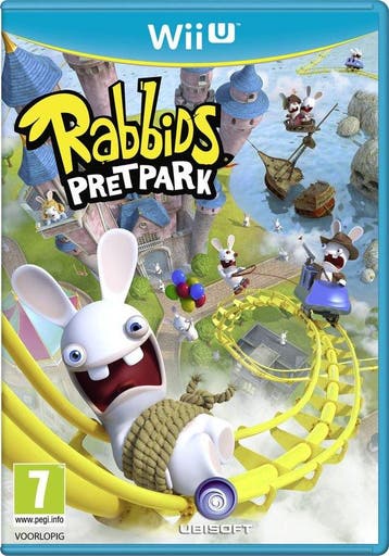 Rabbids Pretpark (Losse CD) (Wii U Games), Ophalen of Verzenden, Zo goed als nieuw