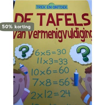 Trek en ontdek: De tafels 9789086682560 Trifora, Verzenden, Gelezen, Trifora