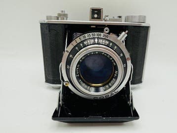 Olympus Six with Zuiko 2,8/7,5cm | Middenformaatcamera