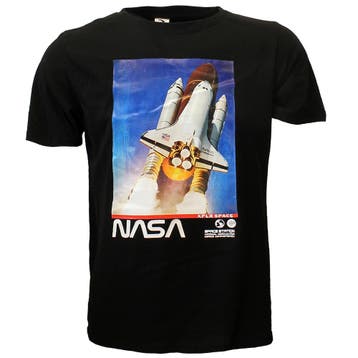 NASA Rocket Launch T-Shirt - Officiële Merchandise, Nieuw