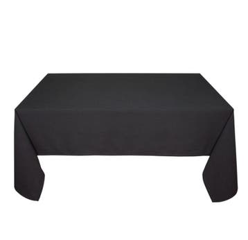 Tafelkleed Black Zwart 178x275cm - Treb SP, Verzenden, Nieuw, Overige kleuren, Tafelkleed of Tafelzeil