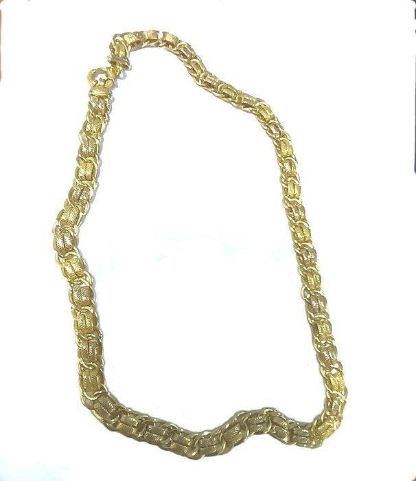 Halsketting - 18 karaat Geel goud, Handtassen en Accessoires, Kettingen