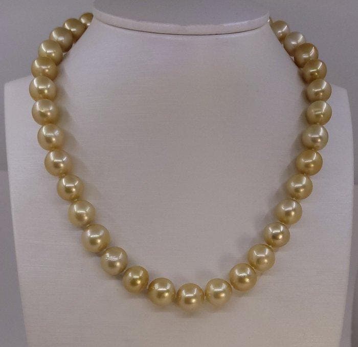 Zonder minimumprijs - Halsketting - 14 karaat Geel goud,, Handtassen en Accessoires, Kettingen