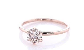 Sans prix de réserve - Bague - 14 carats Or rose - 0.78ct., Nieuw