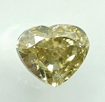 1 pcs Diamant (Couleur naturelle) - 0.50 ct - Cœur - Fancy, Nieuw