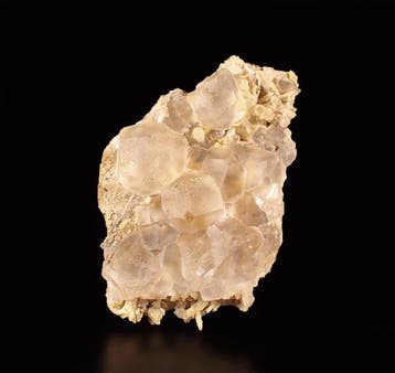 Cristaux de fluorite transparents sur matrice - Dalnegorsk,