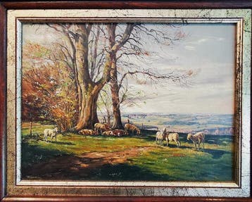 Fritzsching, Alfred (1935–2023) - Weite Landschaft mit, Antiquités & Art