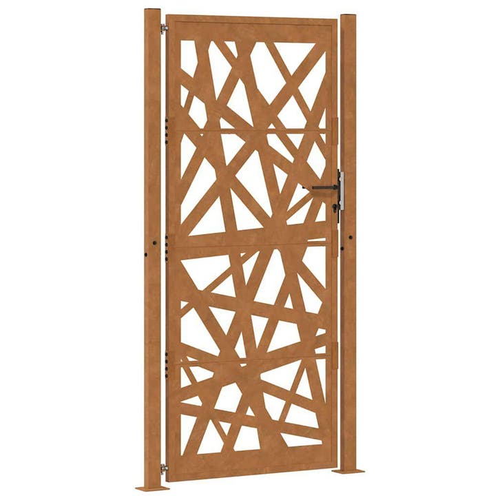 Poort met Laserontwerp 105x205cm | Retour Deal | Nu ECHT..., Jardin & Terrasse, Palissades, Envoi