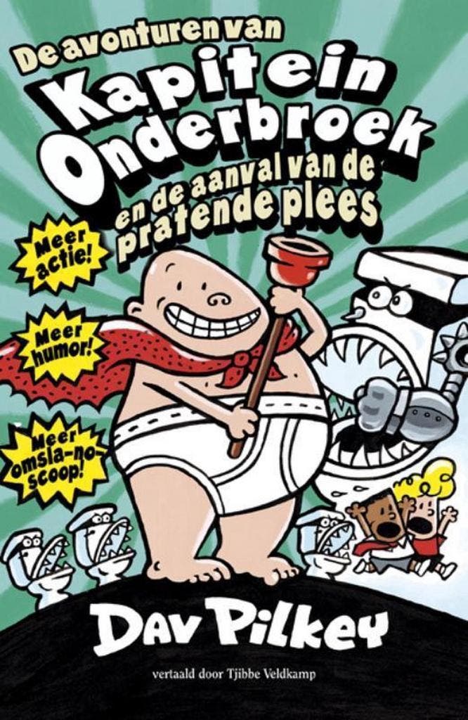 Kapitein Onderbroek 2 9789026150760 Dav Pilkey, Boeken, Overige Boeken, Gelezen, Verzenden