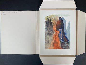 Salvador Dali (1904-1989) - The Waterfall of the Phlegethon, Antiek en Kunst
