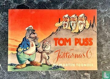 Bommel en Tom Poes - Tom Puss på Jättarnas Ö - 1949, Verzenden, Toonder, Marten.