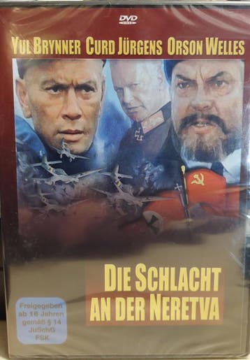Die Schlaucht an der Neretva import (dvd nieuw), Ophalen of Verzenden, Nieuw in verpakking