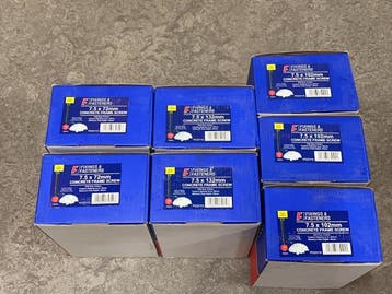 Veiling - Fixings & Fasteners betonschroeven 7,5mm set 7-del