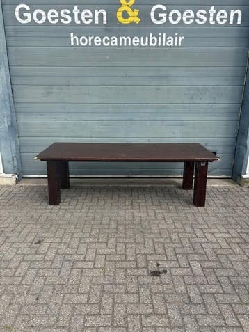 Gebruikte Stamtafel (250x100cm) - T1694, Ophalen, Nieuw