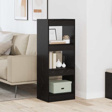 vidaXL Boekenkast 3-laags 37 x 30 x 103 cm Bewerkt hout, Verzenden, Nieuw