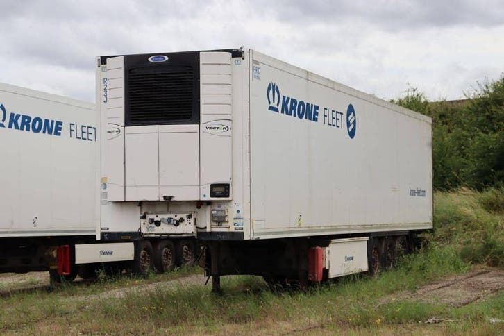 Veiling: Reefer Oplegger Krone SD 39000kg 2015, Autos, Camions, Enlèvement