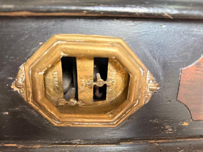 Échelle - Laiton, Bois, Antiquités & Art, Curiosités & Brocante