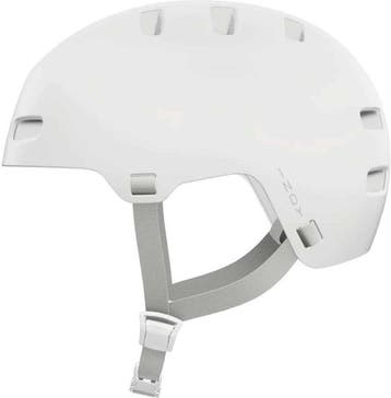 Abus fietshelm Indy pure white S 51-55cm, Fietsen en Brommers, Verzenden, Zo goed als nieuw, Abus