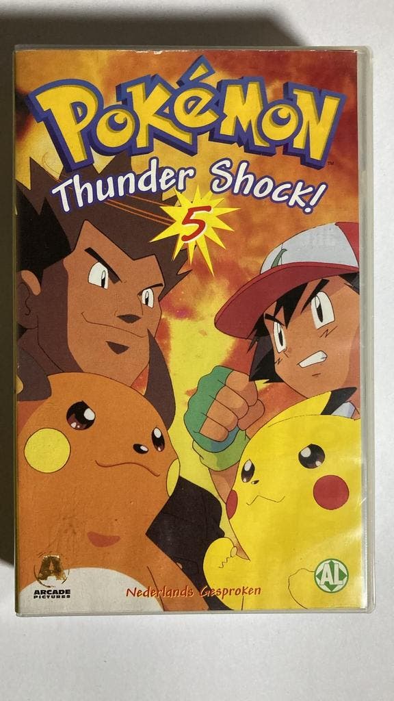 POKÉMON VOL 5: THUNDER SHOCK (VHS), Cd's en Dvd's, VHS | Film, Gebruikt
