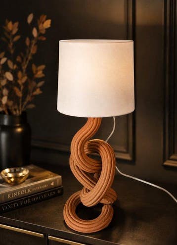 Tafellamp - ABS - Knot twist tafellamp