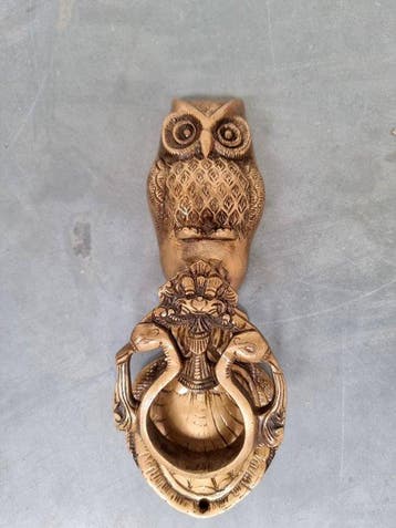 Antique Heurtoir de porte - 2010-2020 - Poignée de porte en, Antiquités & Art