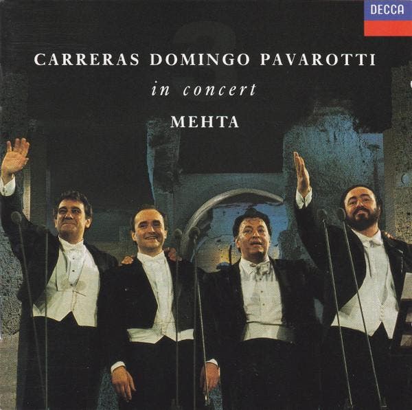 Carreras, Domingo, Pavarotti, Mehta - In Concert, Cd's en Dvd's, Cd's | Pop, Gebruikt, Verzenden