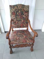 Stoel - Hout, Textiel - Ridderstoel