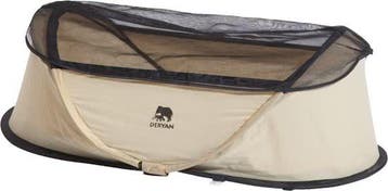 DERYAN Infant BabyBox Campingbedje - Cream - Katoen, Verzenden, Nieuw