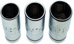 Dopsleutelset 12,5 mm (1/2) 15 / 17 / 19 mm 3-dlg, Verzenden, Nieuw