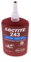 Loctite 243 Blauw 250 ml Schroefdraad borger, Verzenden, Nieuw