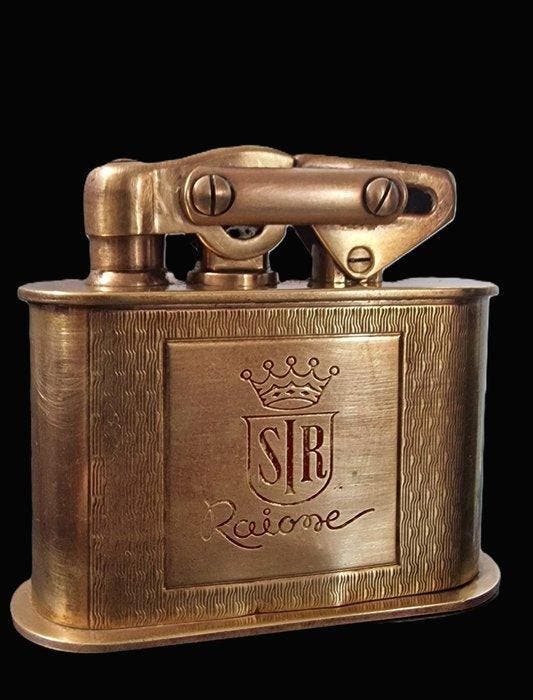 KW - Gathen Solingen - Tafelaansteker - Messing, Collections, Articles de fumeurs, Briquets & Boîtes d'allumettes