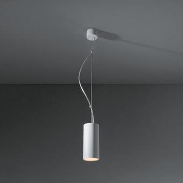 Lotis Tubed pendel 1xES50 white struc (black interior), Ophalen of Verzenden