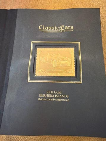 Bernea-eilanden. Gold medal Austin Healey 3000, , 1/50 Oz