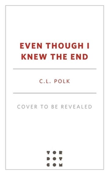 Even Though I Knew the End 9781250849458 C. L. Polk, Verzenden, Zo goed als nieuw, C. L. Polk