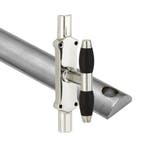 Kruk-espagnolet Bonton ebben glans nikkel inclusief 1 stang