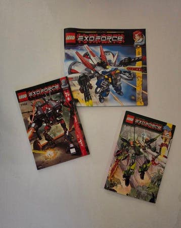 Lego Set - Exo-Force - Collection – 4 Sets – 7702, 7704,, Nieuw