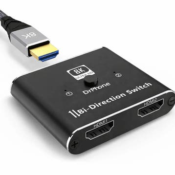 DrPhone ARC15 HDMI 2.1 Switch – 8K 60Hz / 4K 165Hz –, Verzenden, Nieuw
