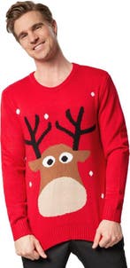 2dekans | Dressforfun Kersttrui sympathiek rendier XXL -, Ophalen of Verzenden, Nieuw