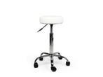 Tabouret Wit - Standaard Zithoogte, Maison & Meubles, Tabourets
