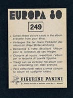 1980 Panini #249 Europa 80 - Badge: CCCP - 1 Sticker - Mint