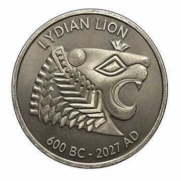 Verenigde Staten. 5 x 2027 1 oz Titanium Lydian Lion Round