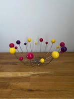 Panier à fruits - Plastique, Chrome - Sputnik, Space Age