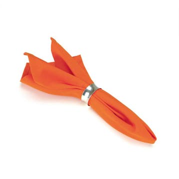 Servetten Tangerine Oranje 51x51cm Treb SP, Verzenden, Nieuw, Overige kleuren, Overige typen