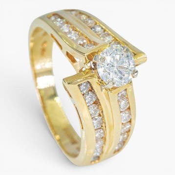 Sans prix de réserve - Bague - 14 carats DRH, Or jaune -, Nieuw