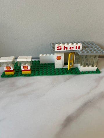 Lego Set - 690 - Service Packs - Shell tankstation, Nieuw
