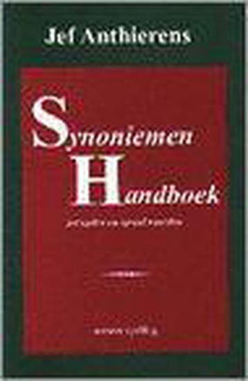 SYNONIEMEN HANDBOEK 9789055133543 J. Anthierens, Boeken, Verzenden, Zo goed als nieuw, J. Anthierens