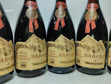 1967 Pico della Mirandola - Barolo - 5 Flessen (0.72L)