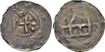 Pfennig um 1100 Ulm-koenigliche Muenzstaette Anonym Mitte..., Verzenden, België